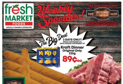 Fresh Market Foods Flyer November 5 to 11