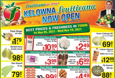 Fruiticana (Edmonton) Flyer November 5 to 11