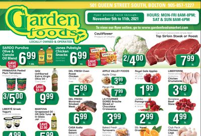 Garden Foods Flyer November 5 to 11