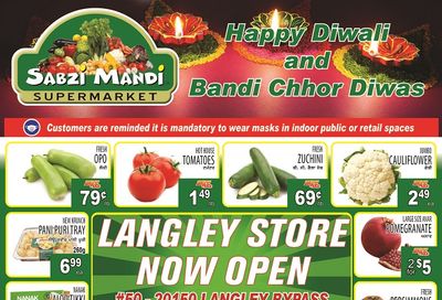 Sabzi Mandi Supermarket Flyer November 4 to 10