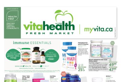 Vita Health Fresh Market Flyer November 5 to 21