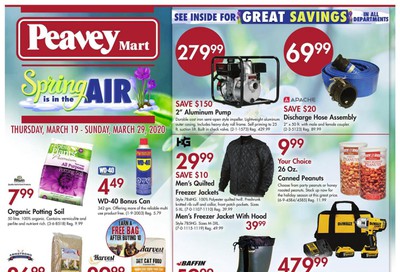 Peavey Mart Flyer March 19 to 29