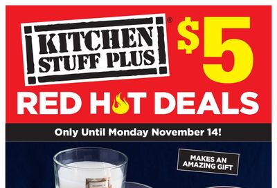 Kitchen Stuff Plus Red Hot Deals Flyer November 8 to 14
