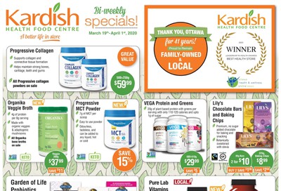 Kardish Flyer March 19 to April 1