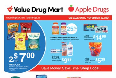 Value Drug Mart Flyer November 7 to 20
