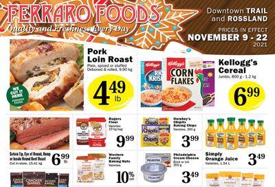 Ferraro Foods Flyer November 9 to 22
