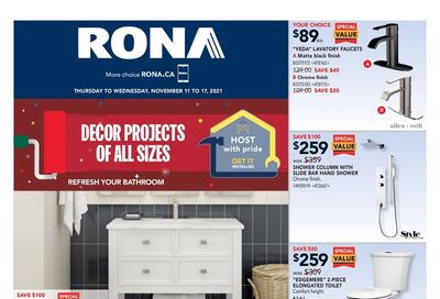 Rona (ON) Flyer November 11 to 17