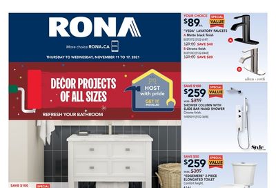 Rona (West) Flyer November 11 to 17