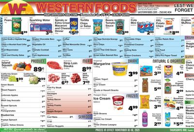 Western Foods Flyer November 10 to 16