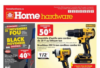 Home Hardware (QC) Flyer November 11 to 17