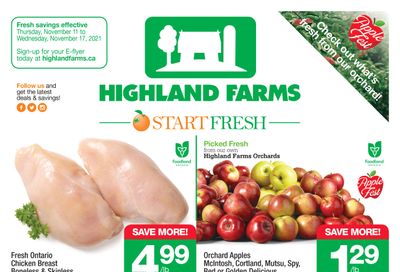 Highland Farms Flyer November 11 to 17