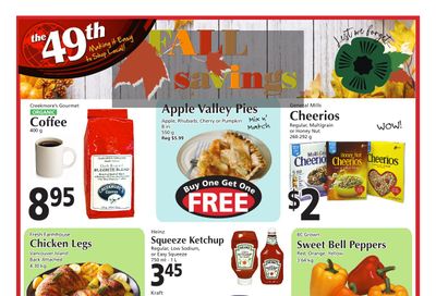 The 49th Parallel Grocery Flyer November 11 to 17