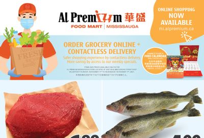 Al Premium Food Mart (Mississauga) Flyer November 11 to 17