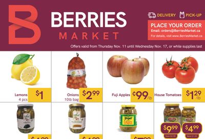 Berries Market Flyer November 11 to 17