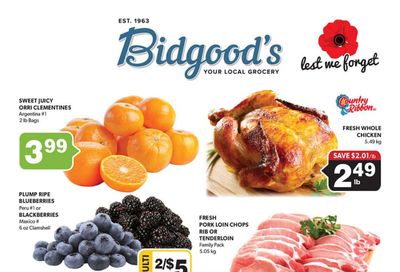 Bidgood's Flyer November 11 to 17