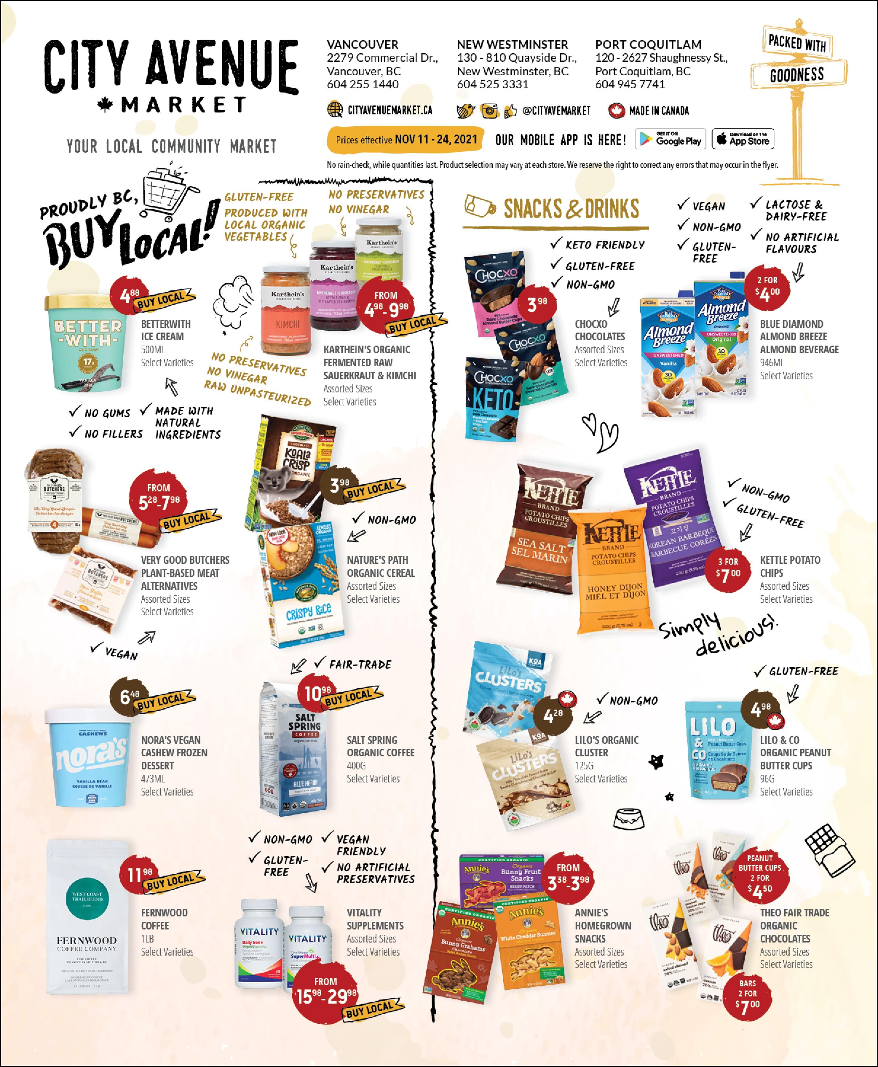 City Avenue Market Flyer November 11 to 24