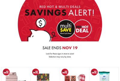 The Bargain Shop & Red Apple Stores Flyer November 11 to 19