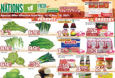 Nations Fresh Foods (Hamilton) Flyer November 12 to 18