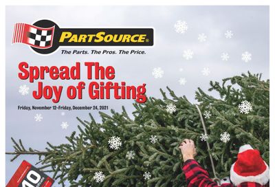 PartSource Flyer November 12 to December 24
