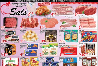 Sal's Grocery Flyer November 12 to 18
