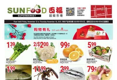 Sunfood Supermarket Flyer November 12 to 18