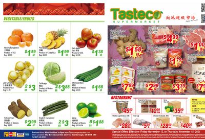Tasteco Supermarket Flyer November 12 to 18