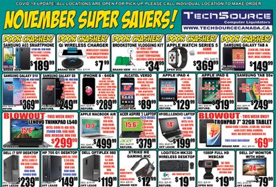 TechSource Flyer November 12 to 18