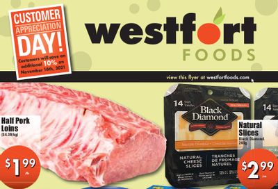 Westfort Foods Flyer November 12 to 18