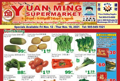 Yuan Ming Supermarket Flyer November 12 to 18