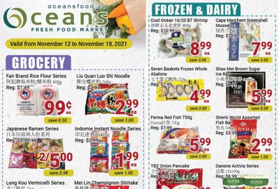 Oceans Fresh Food Market (Mississauga) Flyer November 12 to 18