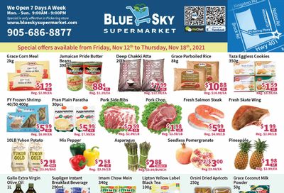 Blue Sky Supermarket (Pickering) Flyer November 12 to 18