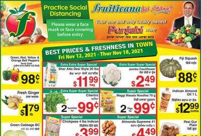 Fruiticana (Calgary) Flyer November 12 to 18