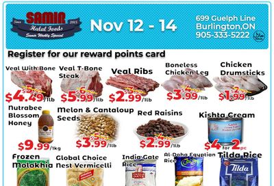 Samir Supermarket Flyer November 12 to 14