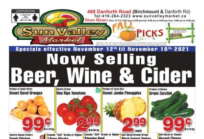 Sun Valley Market Flyer November 12 to 18