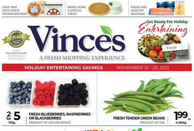 Vince's Market Flyer November 12 to 25
