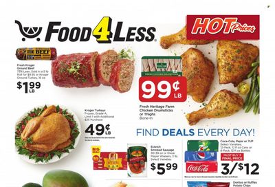 Food 4 Less (IN) Weekly Ad Flyer November 13 to November 20