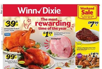 Winn Dixie (AL, FL, GA, LA) Weekly Ad Flyer November 13 to November 20