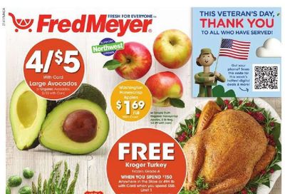 Fred Meyer Weekly Ad Flyer November 13 to November 20