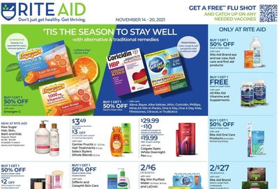 RITE AID Weekly Ad Flyer November 13 to November 20