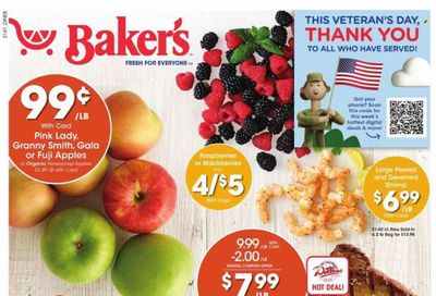 Baker's (NE) Weekly Ad Flyer November 13 to November 20
