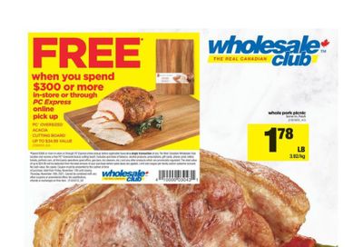 Real Canadian Wholesale Club Flyer November 12 to 18