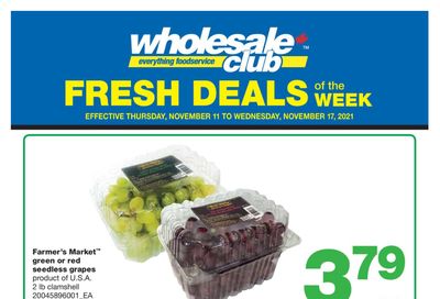 Wholesale Club (West) Flyer November 11 to 17