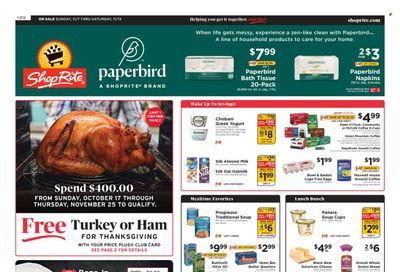 ShopRite (CT, DE, MD, NJ, NY, PA) Weekly Ad Flyer November 14 to November 21