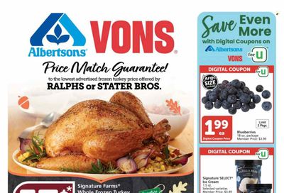 Albertsons (CA, ID, LA, MT, OR, TX, WA) Weekly Ad Flyer November 14 to November 21