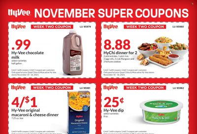 Hy-Vee (IA, IL, MN, MO, SD) Weekly Ad Flyer November 14 to November 21