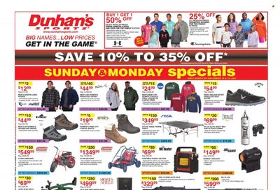 Dunham's Sports (MI, PA, WI) Weekly Ad Flyer November 14 to November 21