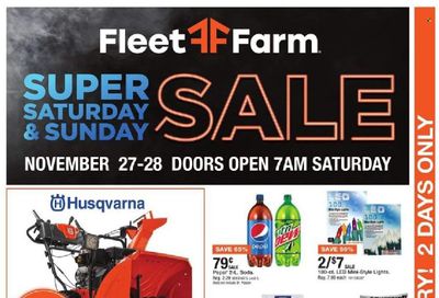 Fleet Farm (IA, MN, ND, WI) Weekly Ad Flyer November 14 to November 21