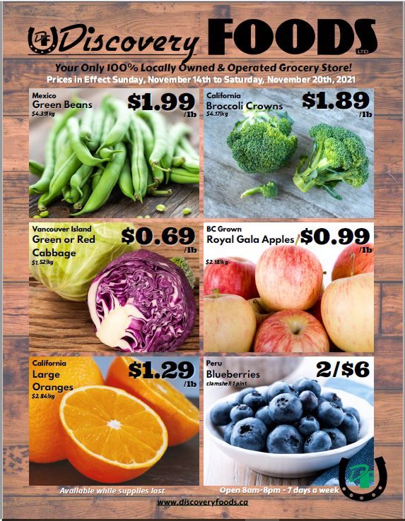 Discovery Foods Flyer November 14 to 20