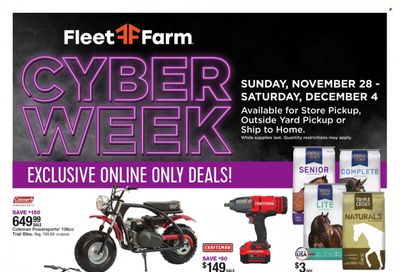 Fleet Farm (IA, MN, ND, WI) Weekly Ad Flyer November 15 to November 22
