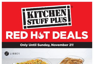Kitchen Stuff Plus Red Hot Deals Flyer November 15 to 21